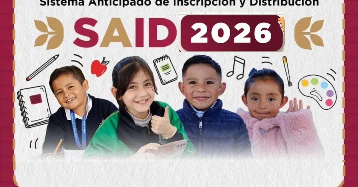 Últimos días para la preinscripción al SAID Edomex 2026 en preescolar