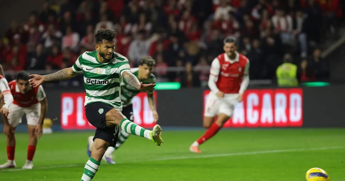 Luis Javier Suárez sigue brillando: anotó un gol en el empate del Sporting de Lisboa