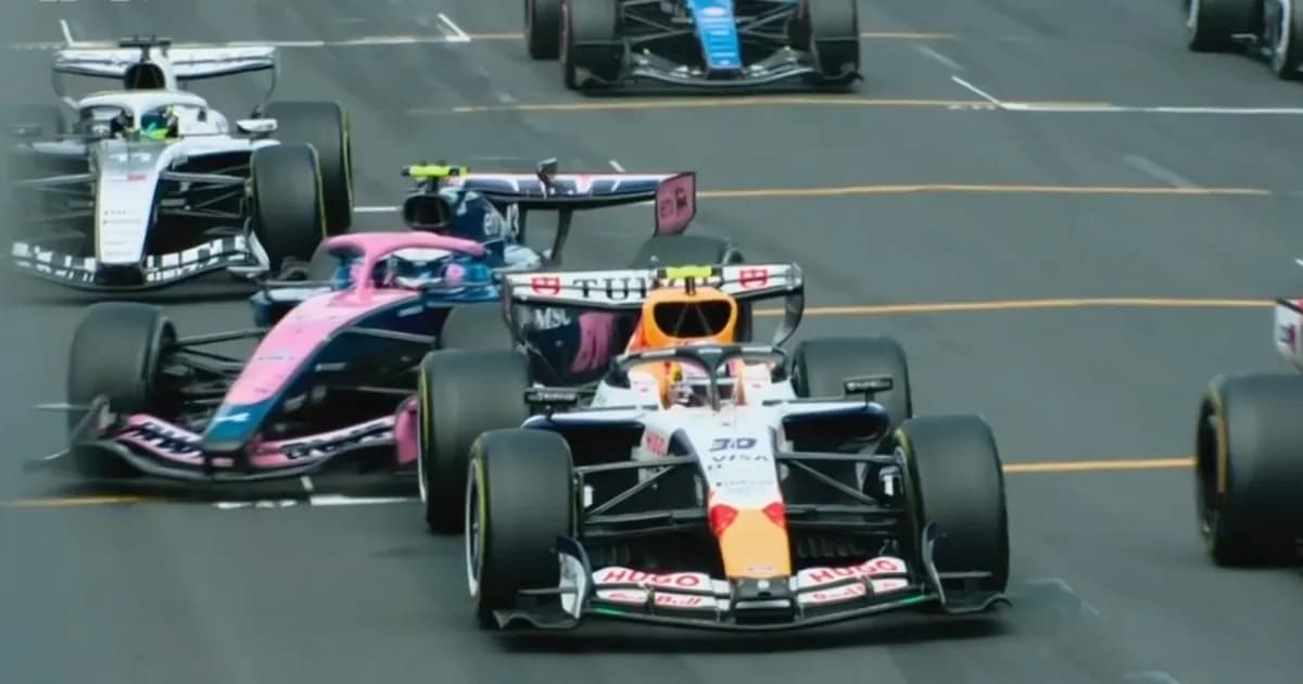 Colapinto deslumbró en el GP de Australia con una maniobra asombrosa