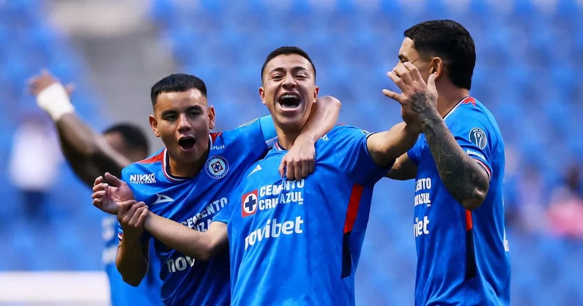 Cruz Azul se afianza como líder tras vencer 3-0 a Atlético San Luis