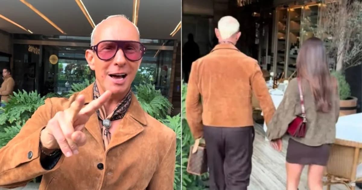 Erik Rubín presenta su nuevo look y una misteriosa acompañante