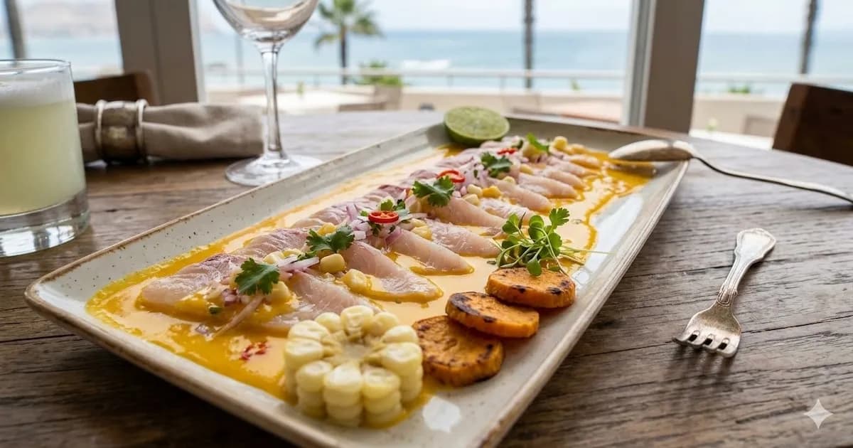 Descubre el tiradito: un plato peruano fresco y lleno de sabor