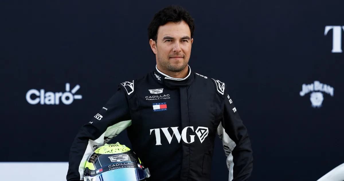 Checo Pérez regresa a la F1 con Cadillac y afirma: "Nunca me fui"