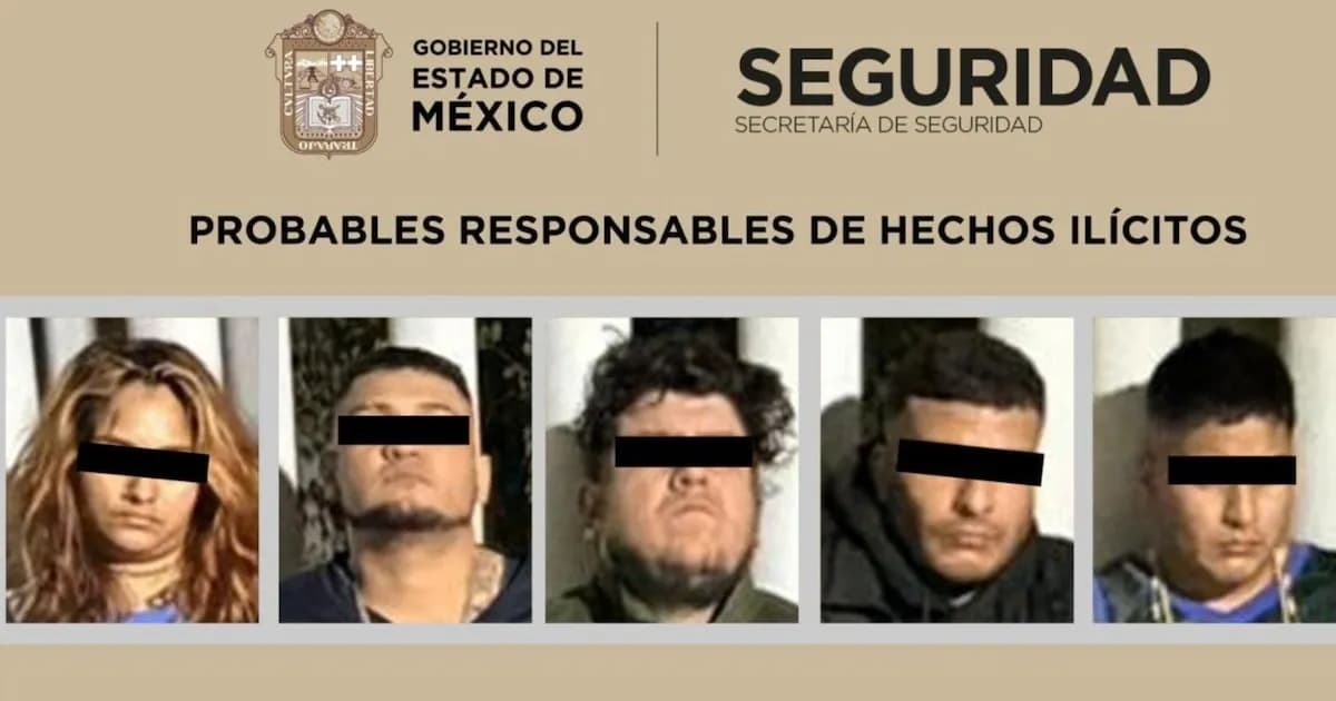 Cae en Ixtapaluca grupo criminal vinculado a Jalisco