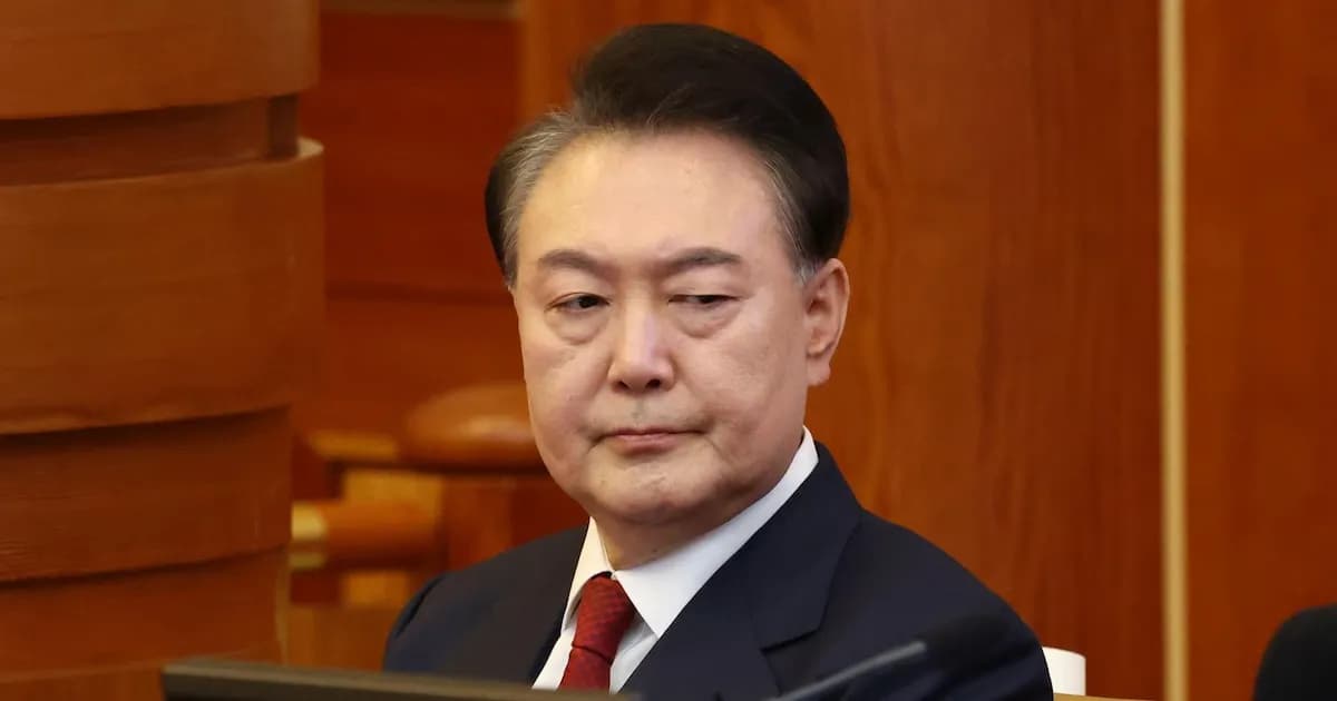 Yoon Suk Yeol justifica su declaración de ley marcial y pide disculpas al pueblo surcoreano
