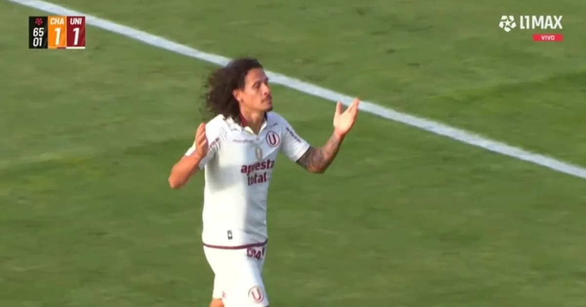 Williams Riveros anota un gol clave para el empate de Universitario ante Los Chankas