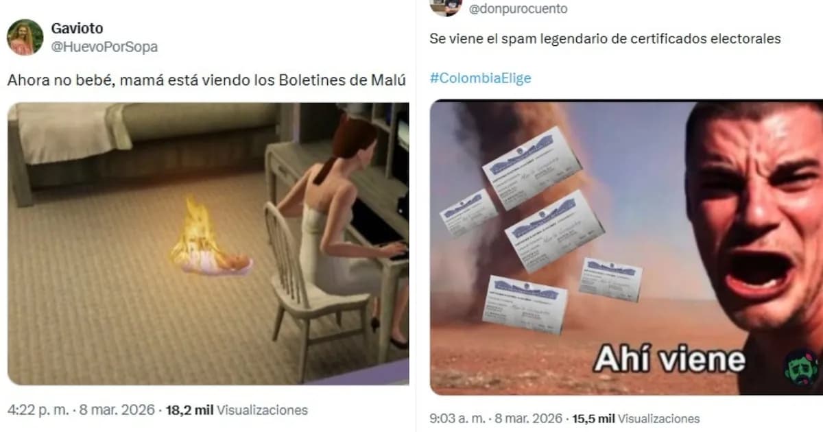 Los memes más graciosos de las elecciones legislativas en Colombia