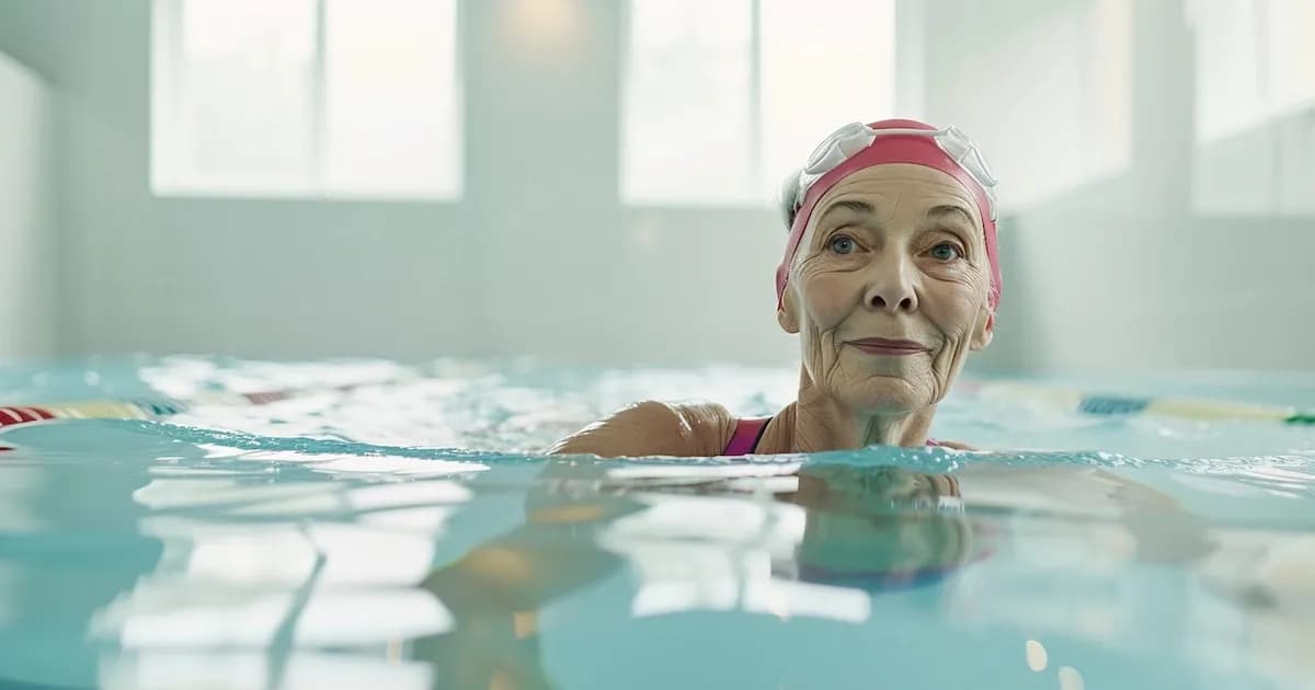 Beneficios de la natación para personas mayores de 60 años