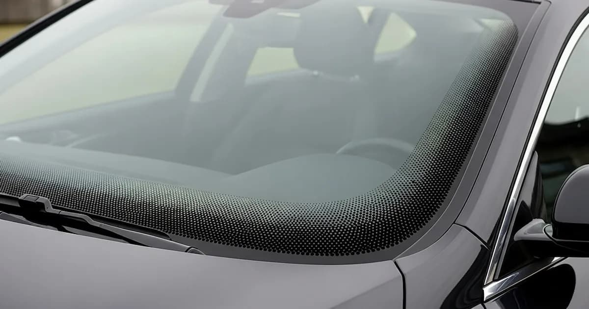 Los puntos negros del parabrisas: clave para seguridad y estética del auto