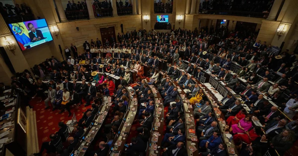Nuevas figuras y viejas fuerzas marcan el rumbo del Congreso colombiano