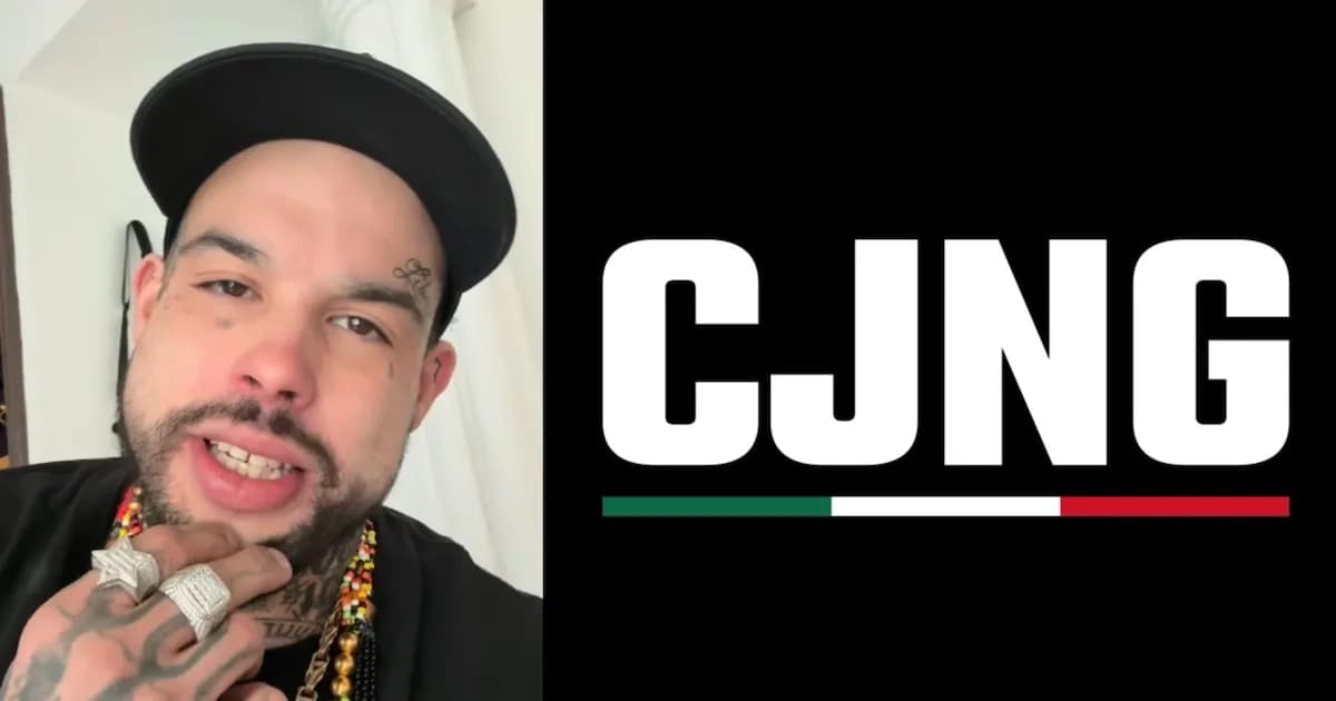Emiliano Aguilar genera polémica al compartir canción sobre líder del CJNG