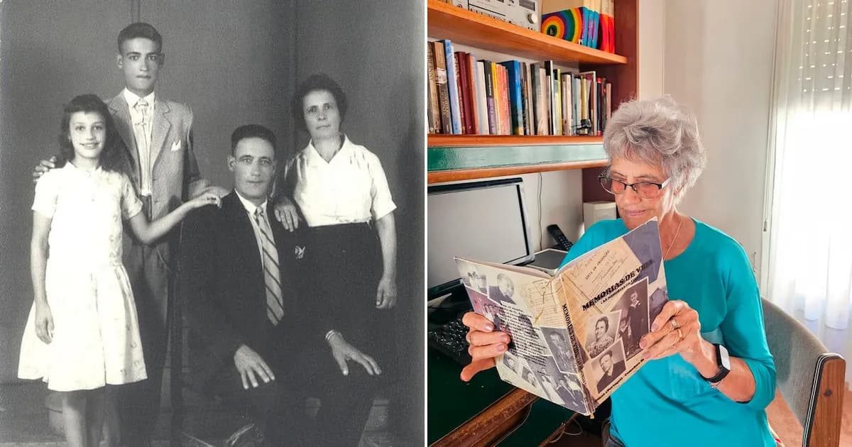 Adelina, la abuela que narra su travesía desde Portugal a la Patagonia