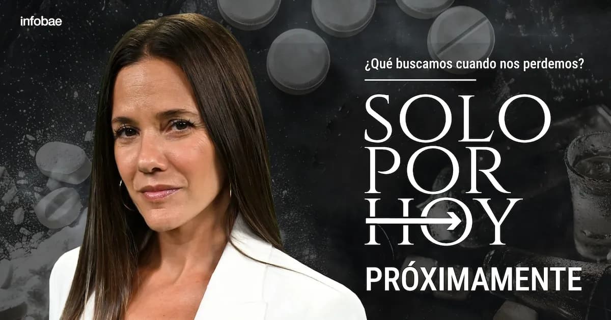 Luciana Rubinska lanza "Solo por hoy", un ciclo sobre el lado humano de las adicciones