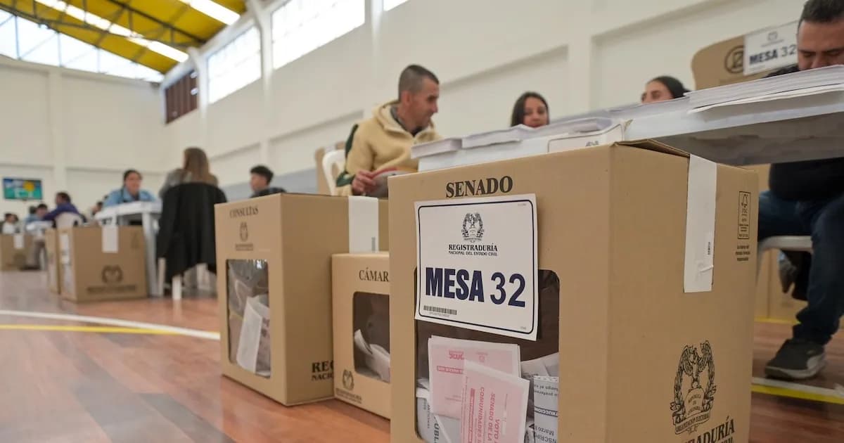 El partido de Petro lidera las elecciones al Senado y el uribismo regresa a la oposición