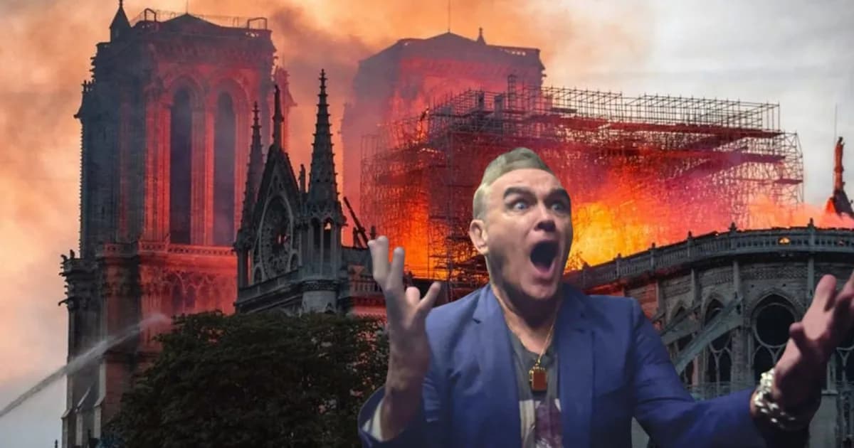 Morrissey rinde homenaje a Notre Dame en su nuevo álbum y provoca controversia