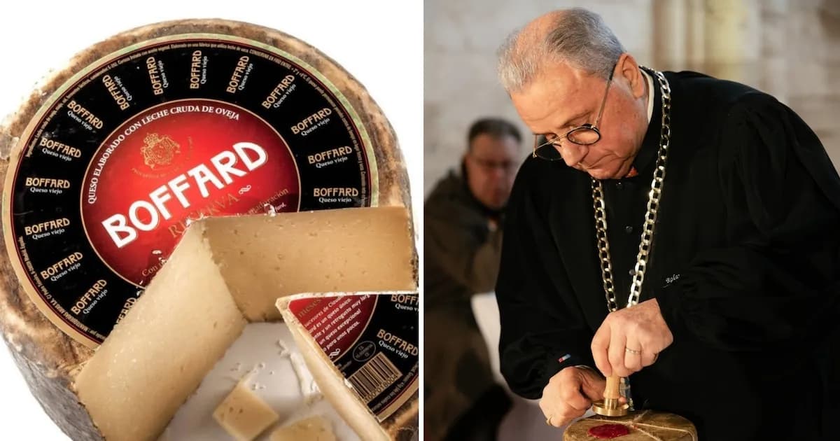 La Casa Real disfrutará del queso Boffard Gran Reserva en 2026, elegido por expertos internacionales