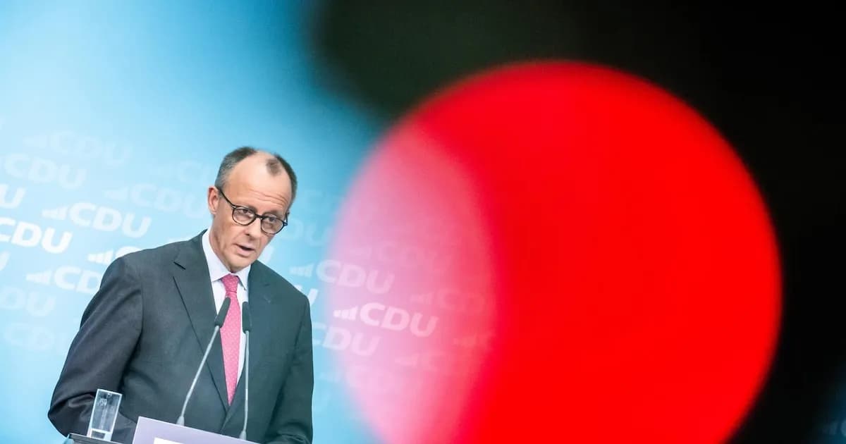 Merz reafirma su rechazo a un acuerdo con la ultraderecha en Alemania