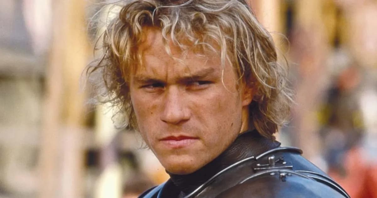 El inesperado accidente de Heath Ledger que dejó huella en Corazón de caballero