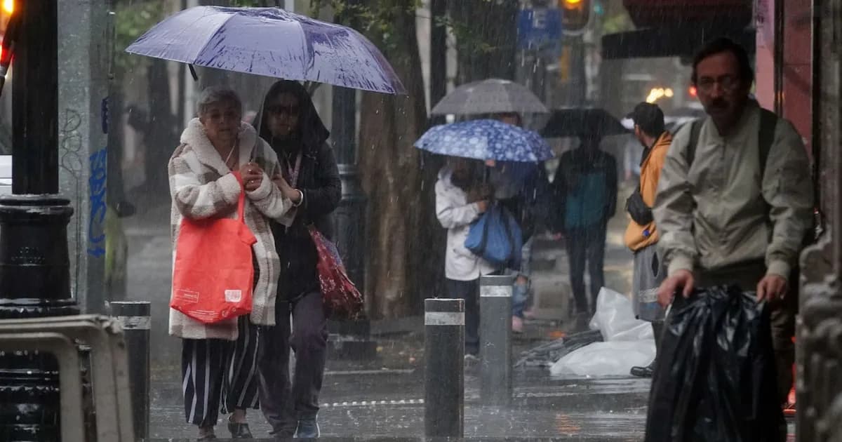 Pronóstico de lluvias en CDMX: granizo podría afectar a varias alcaldías hoy
