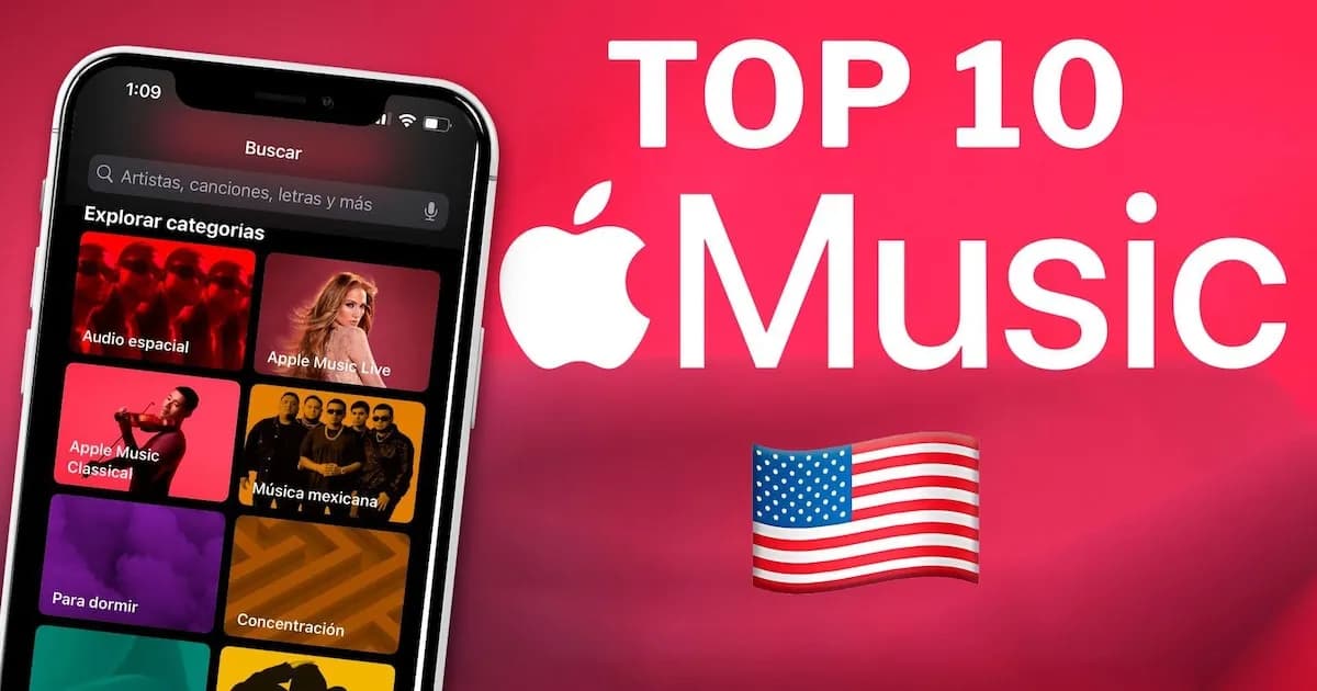 Top 10: Las Canciones Más Populares en Estados Unidos Según Apple