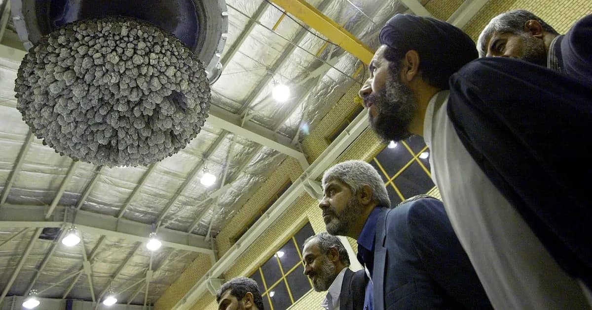 OIEA advierte sobre 200 kg de uranio enriquecido en túneles de Isfahán, Irán