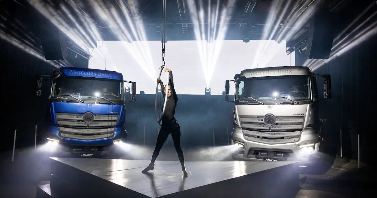 Renovado Axor regresa al mercado para liderar el segmento de camiones extrapesados