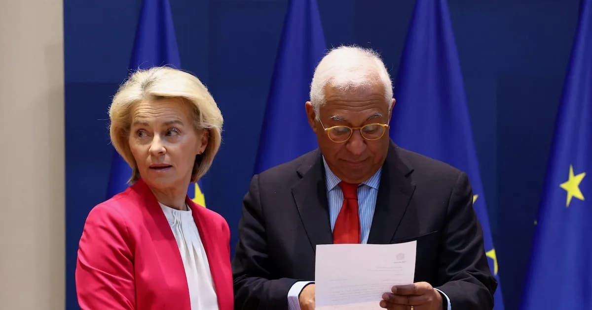 Crisis en la UE: Costa y Ribera cuestionan a Von der Leyen sobre la guerra en Irán