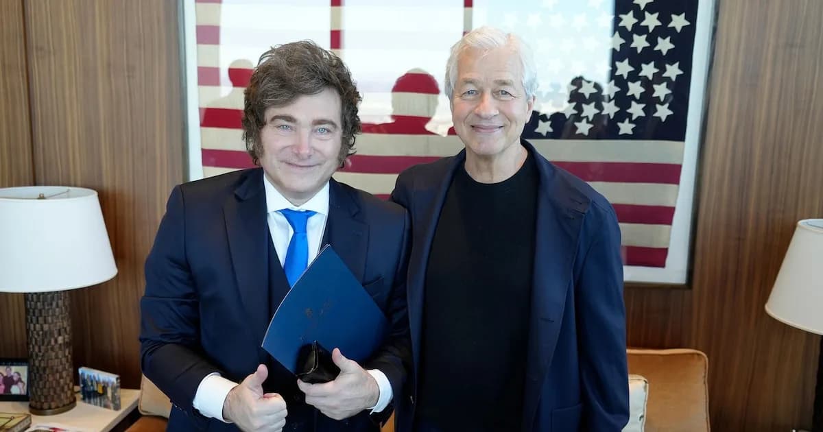 Milei y Dimon: Un Encuentro Clave para Impulsar Inversiones en Argentina