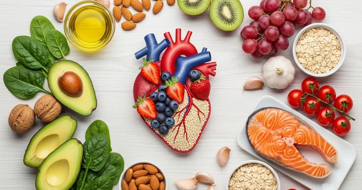 Alimentos que fortalecen la salud cardiovascular, según expertos
