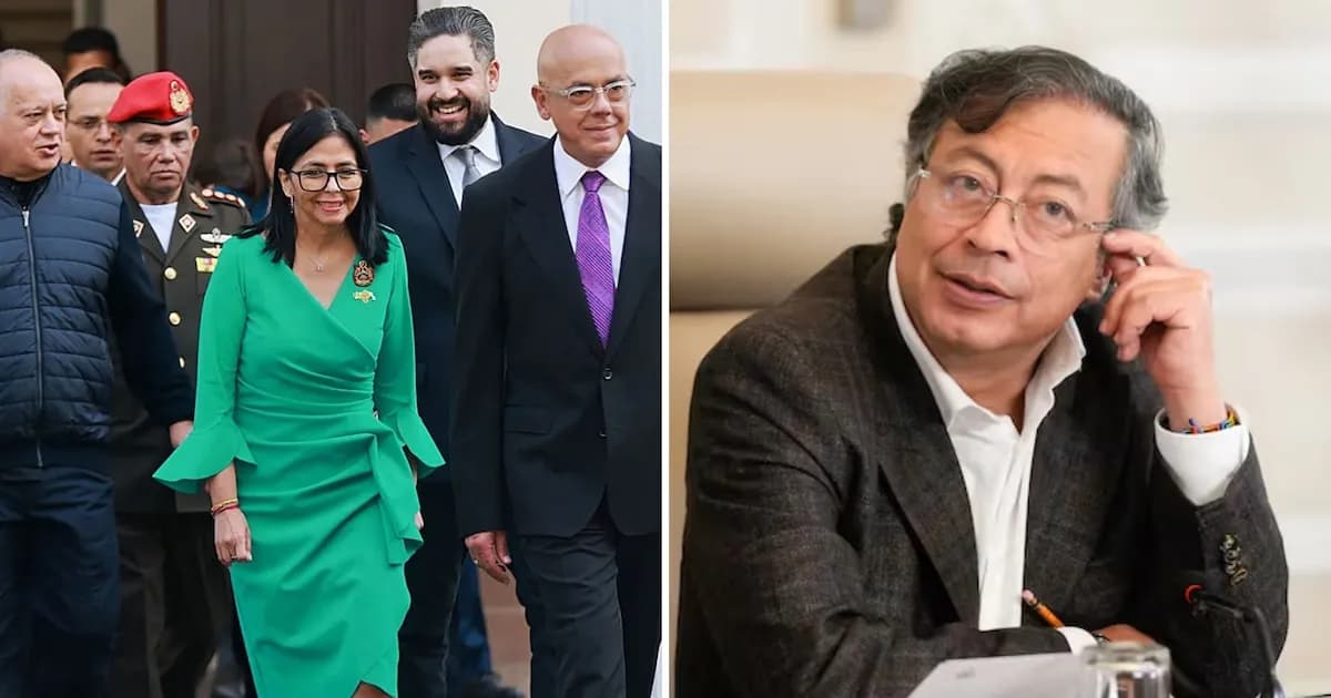 Gustavo Petro y Delcy Rodríguez se reunirán en la frontera para diálogo oficial