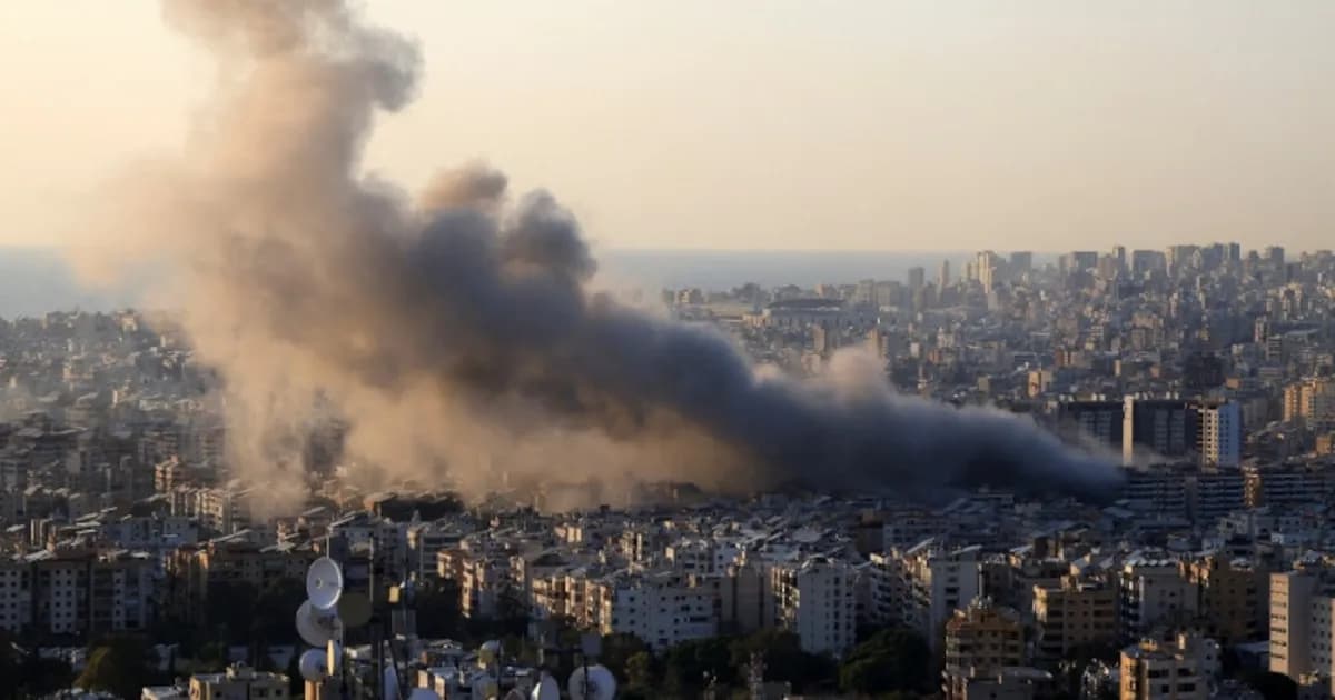 Israel intensifica ataques contra Hezbollah en Beirut y enfrenta a Irán