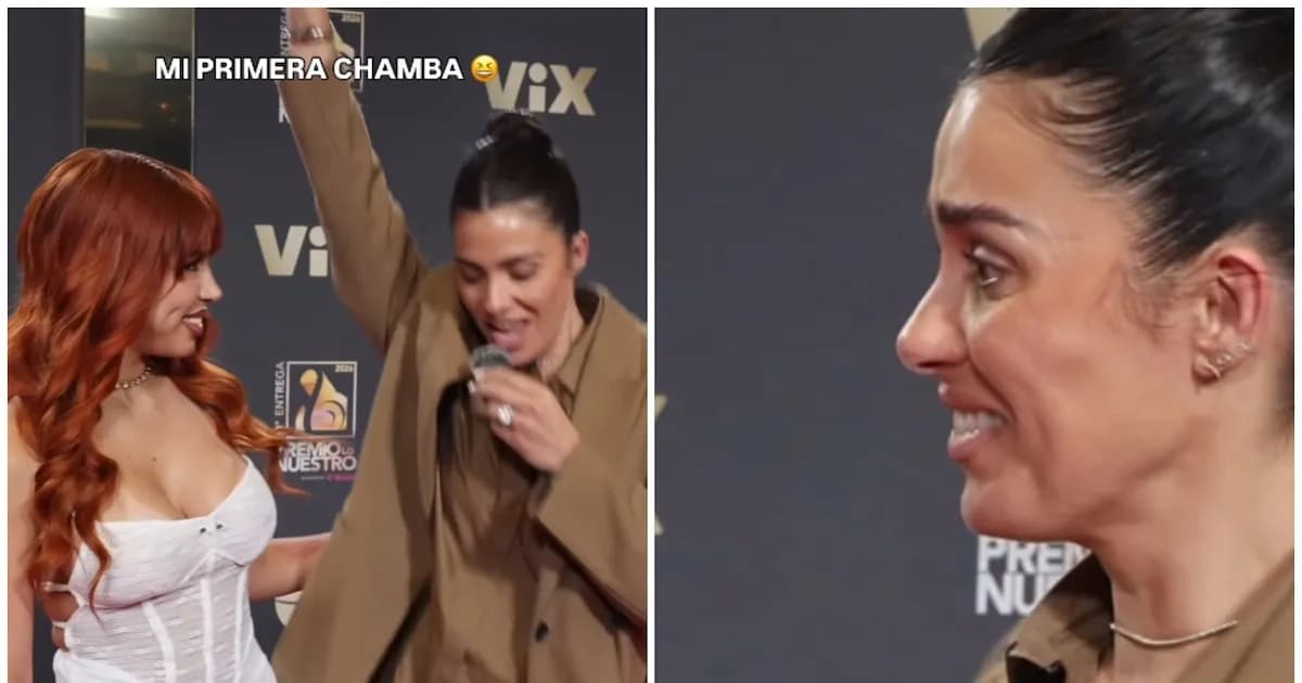 Confusión en la alfombra roja: Conductora confunde a Yeri Mua con Bellakath en Premios Lo Nuestro 2026