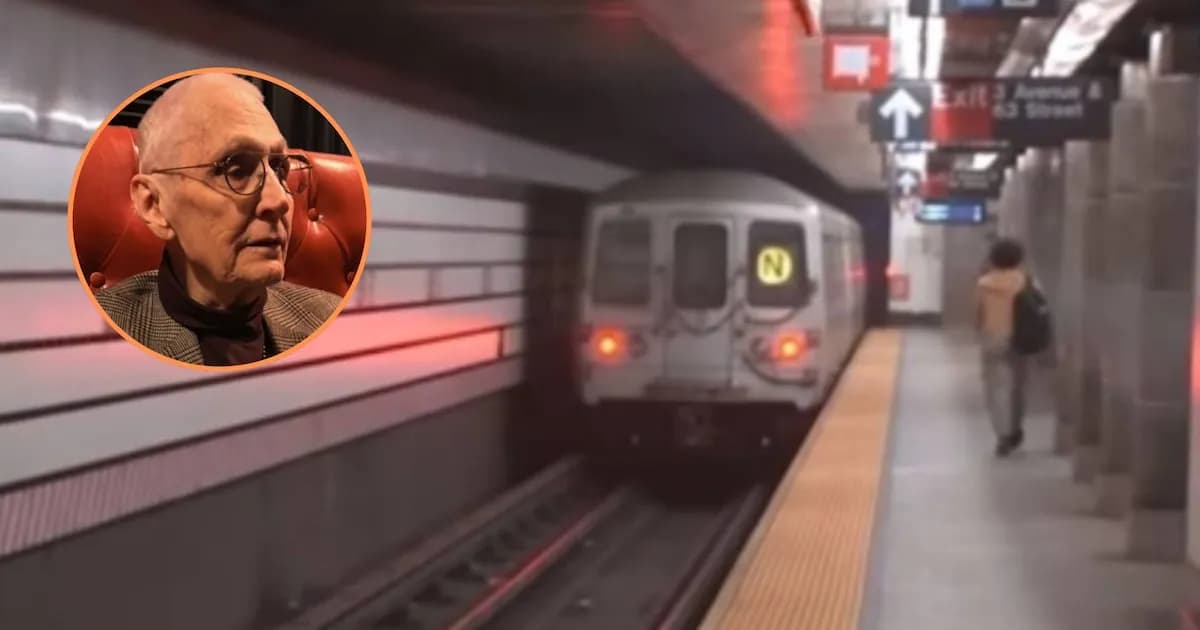 Richard Williams, un veterano de 83 años, en estado crítico tras ser empujado al metro en Manhattan