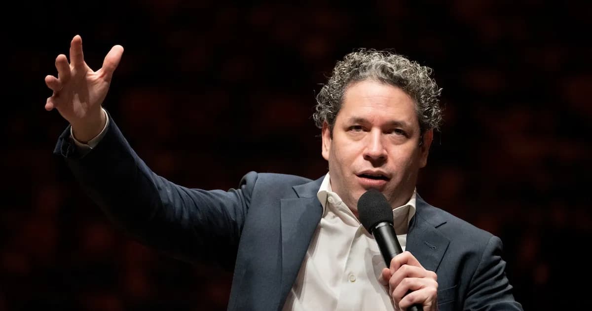 Gustavo Dudamel responde a Timothée Chalamet sobre la música clásica