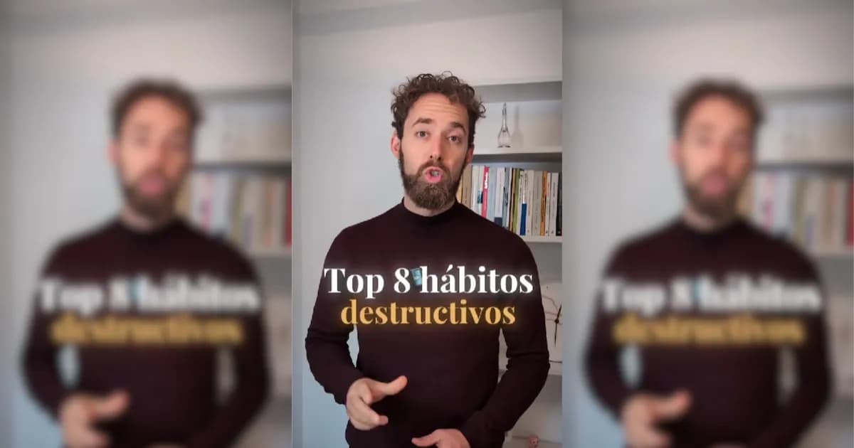 Ocho hábitos destructivos que generan cansancio diario, según un experto
