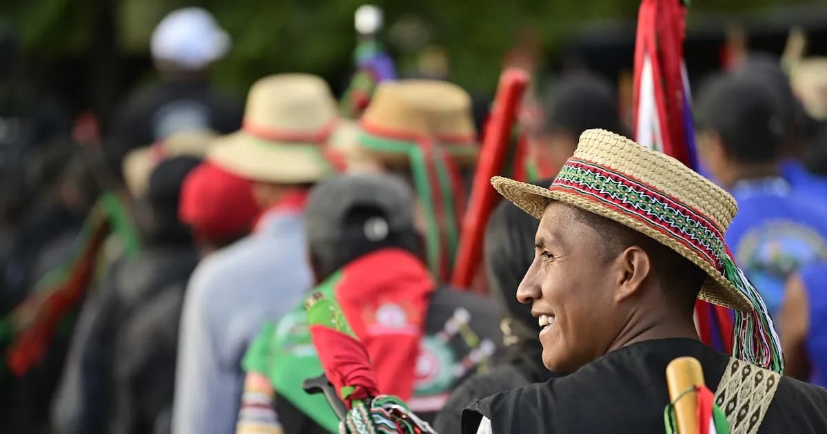 Guardia indígena respalda a Aida Quilcué como candidata a vicepresidencia junto a Iván Cepeda