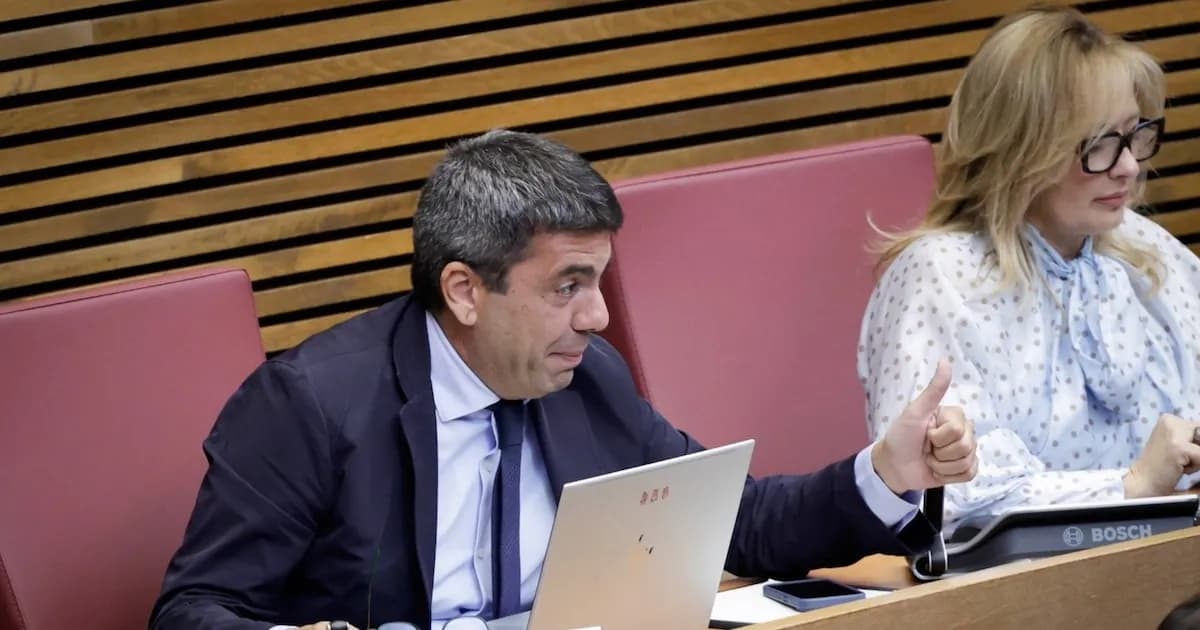 El chófer de Mazón declara que el Es Alert sonó mientras viajaban a L'Eliana