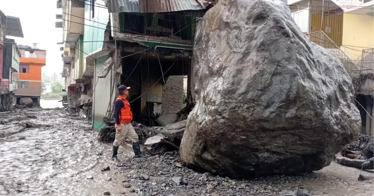 Desbordes en Ayacucho: el río Sankirhuato arrasa con viviendas y causa estragos en la región