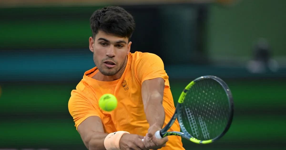 Carlos Alcaraz avanza a cuartos de final en Indian Wells tras vencer a Casper Ruud