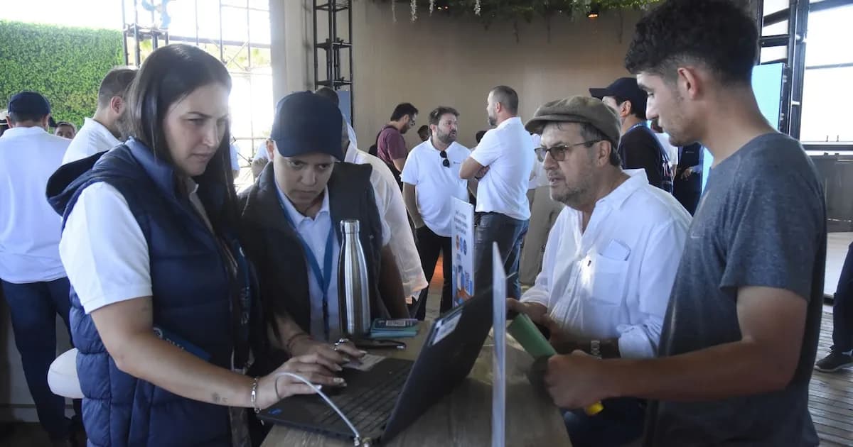 El Banco Nación impulsa el crédito productivo en la feria agroindustrial