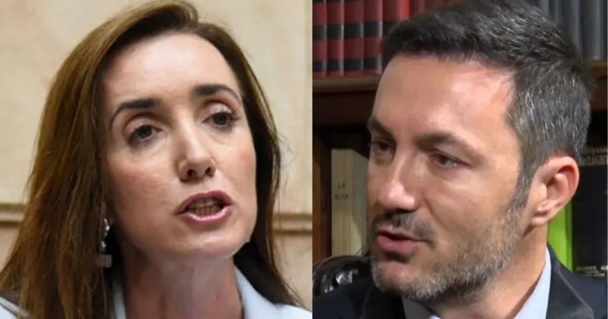 Victoria Villarruel denuncia a Luis Petri por calumnias y atentado contra el orden público