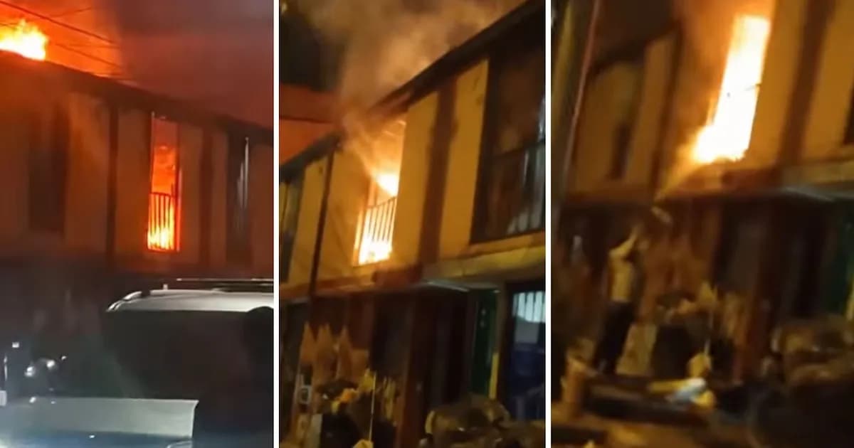 Incendio en Bogotá devora vivienda en Bosa y obliga a evacuar a vecinos