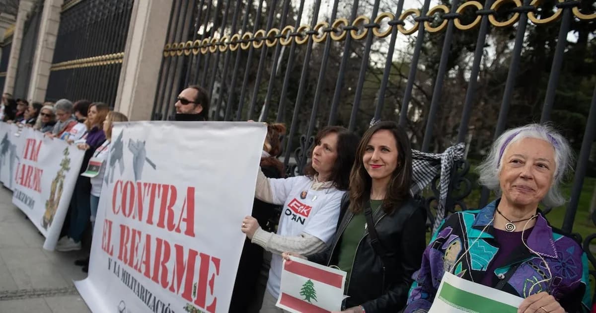 Belarra critica la postura del Gobierno español en el conflicto de Oriente Próximo