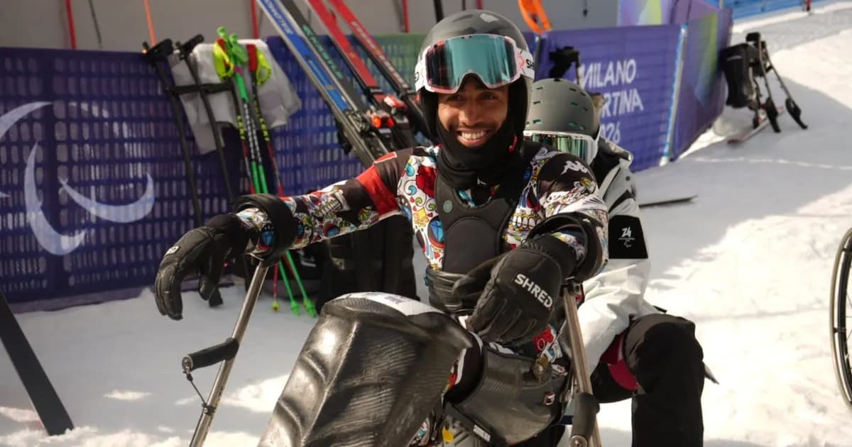 Arly Velásquez se despide de los Juegos Paralímpicos de Invierno tras fractura