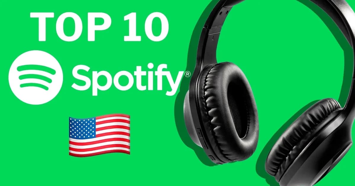 Las canciones más populares en Spotify Estados Unidos para disfrutar en cualquier momento
