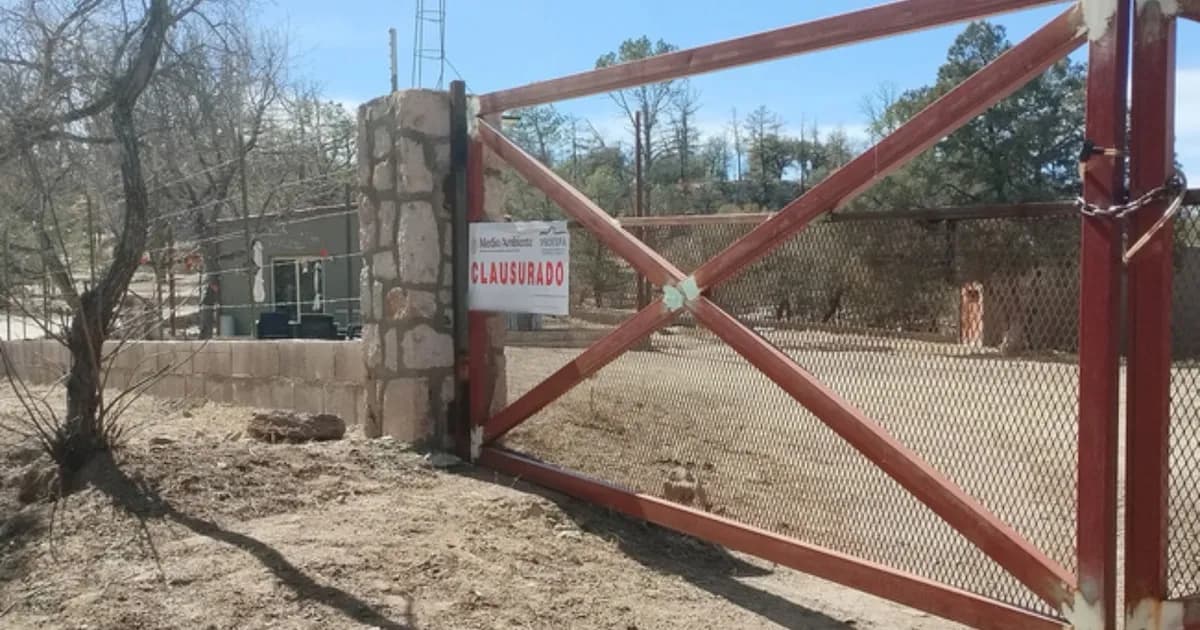 Clausuran construcciones no autorizadas en el Parque Nacional Cumbres de Majalca