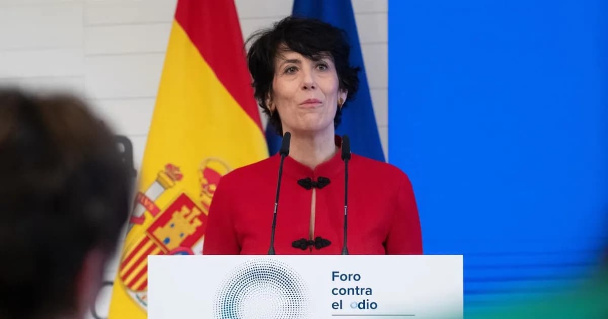 Elma Saiz destaca la mejor preparación de España ante la guerra en Irán