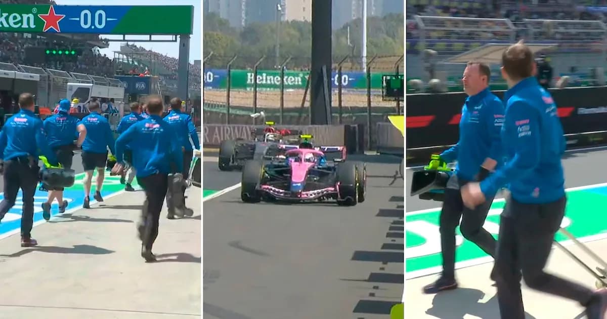 Colapinto enfrenta dificultades en práctica del Gran Premio de China