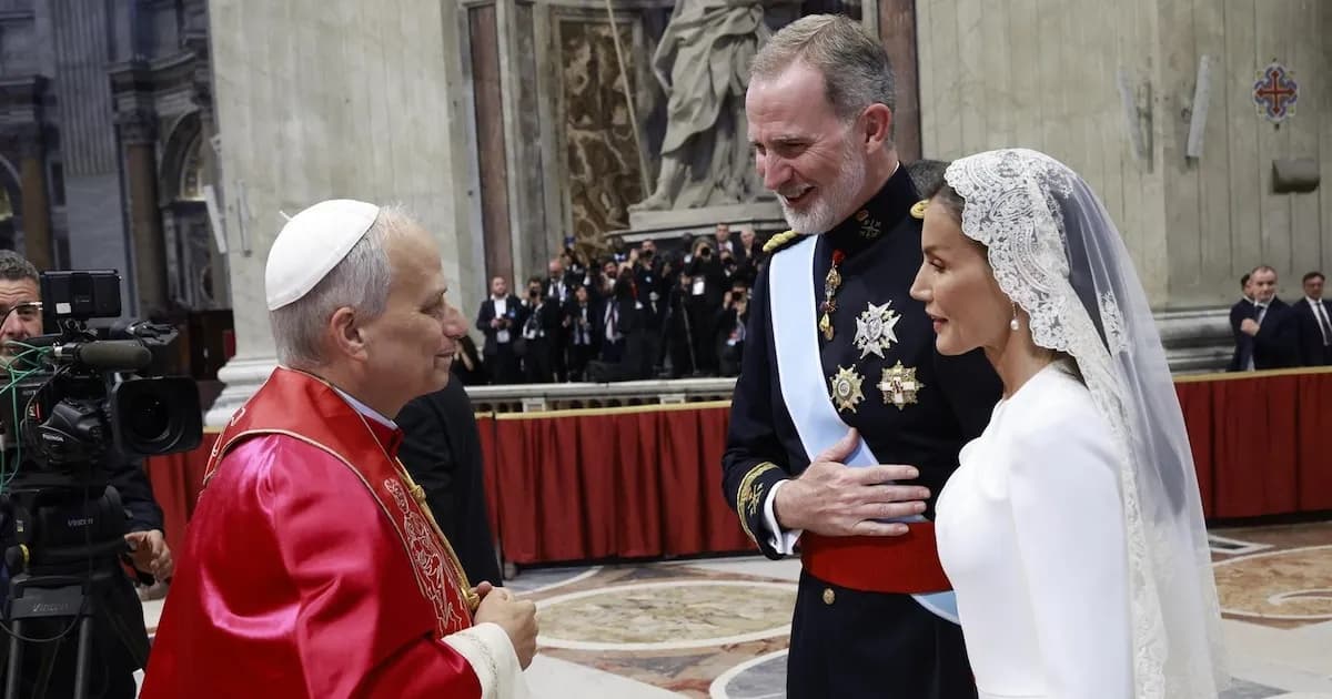 Reyes de España se reunirán con el Papa León XIV en el Vaticano