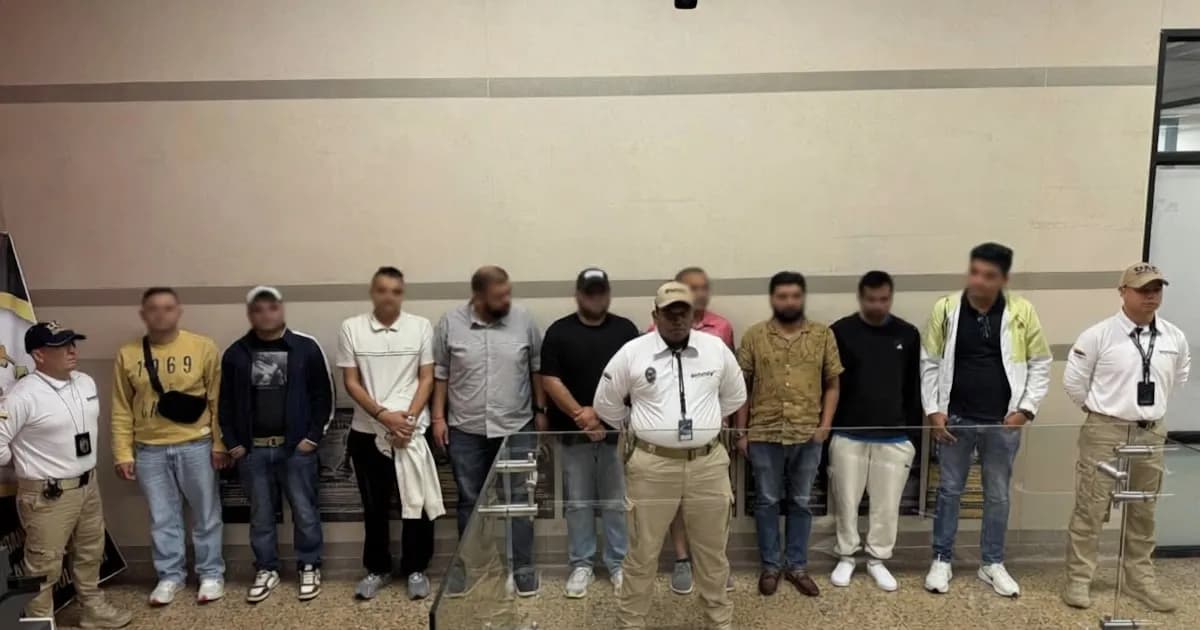 Detienen a diez extranjeros en Colombia por intento de explotación sexual